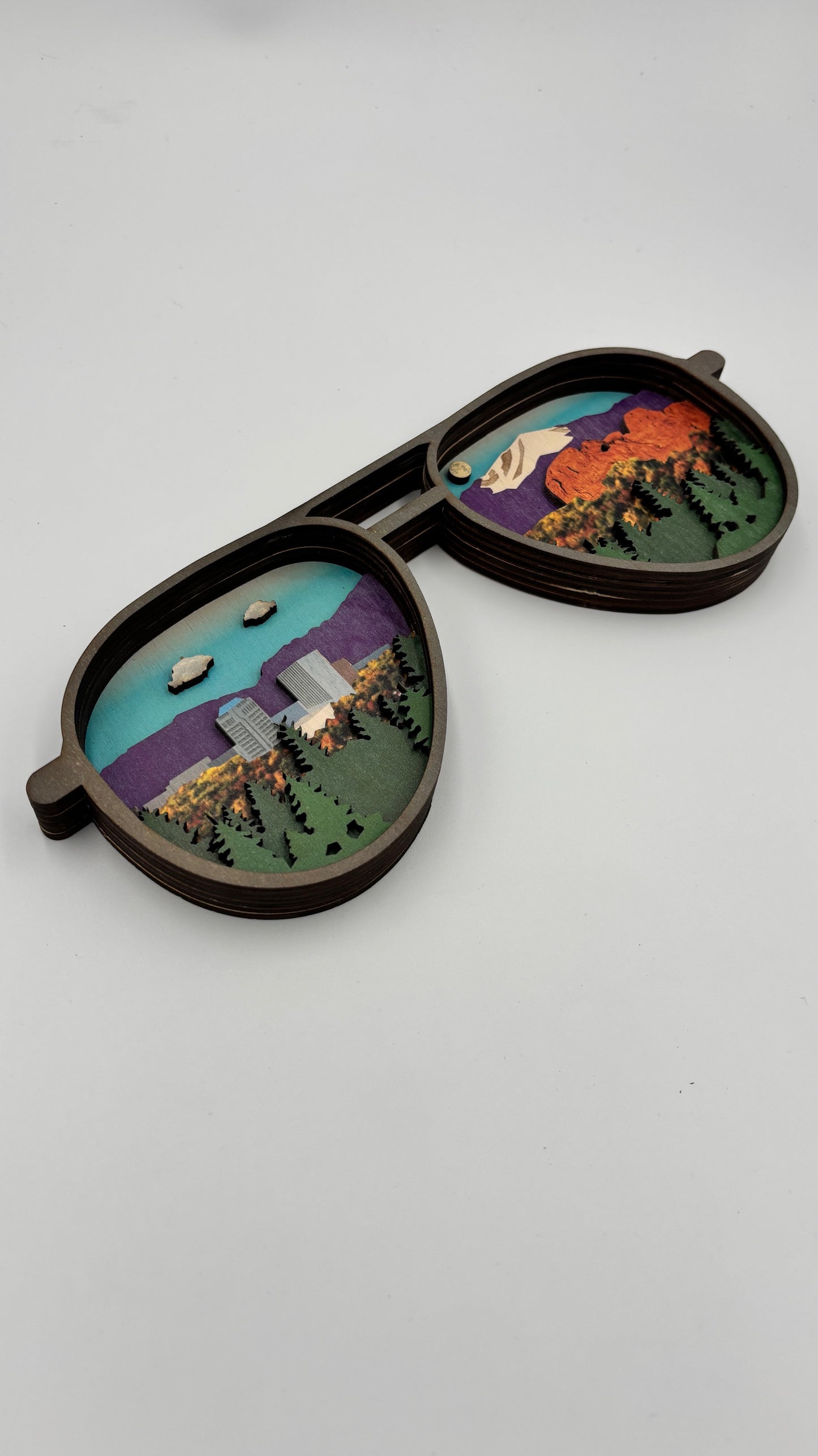 "Colorado Springs Aviators" Wood Art